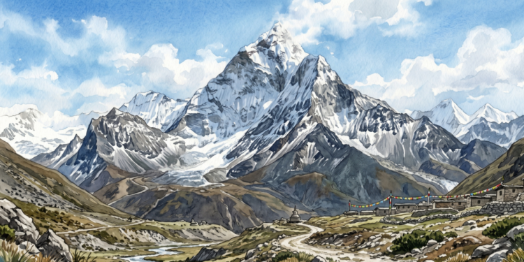 Provérbio tibetano do dia: “A montanha não se apressa, mas nunca deixa de tocar o céu”