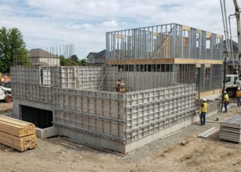 O polêmico método construtivo que usa fôrmas de alumínio e concreto fluido para erguer as paredes de uma casa inteira em ciclos de apenas 7 dias