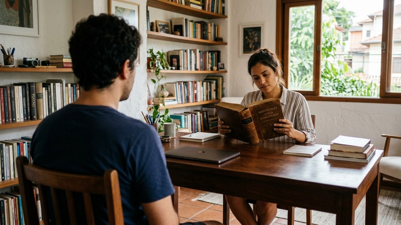 O significado e a origem histórica da citação de Aristóteles