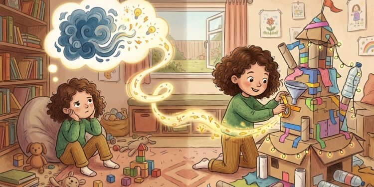 Como o tédio na infância sem irmãos impulsiona a criatividade e a autonomia intelectual