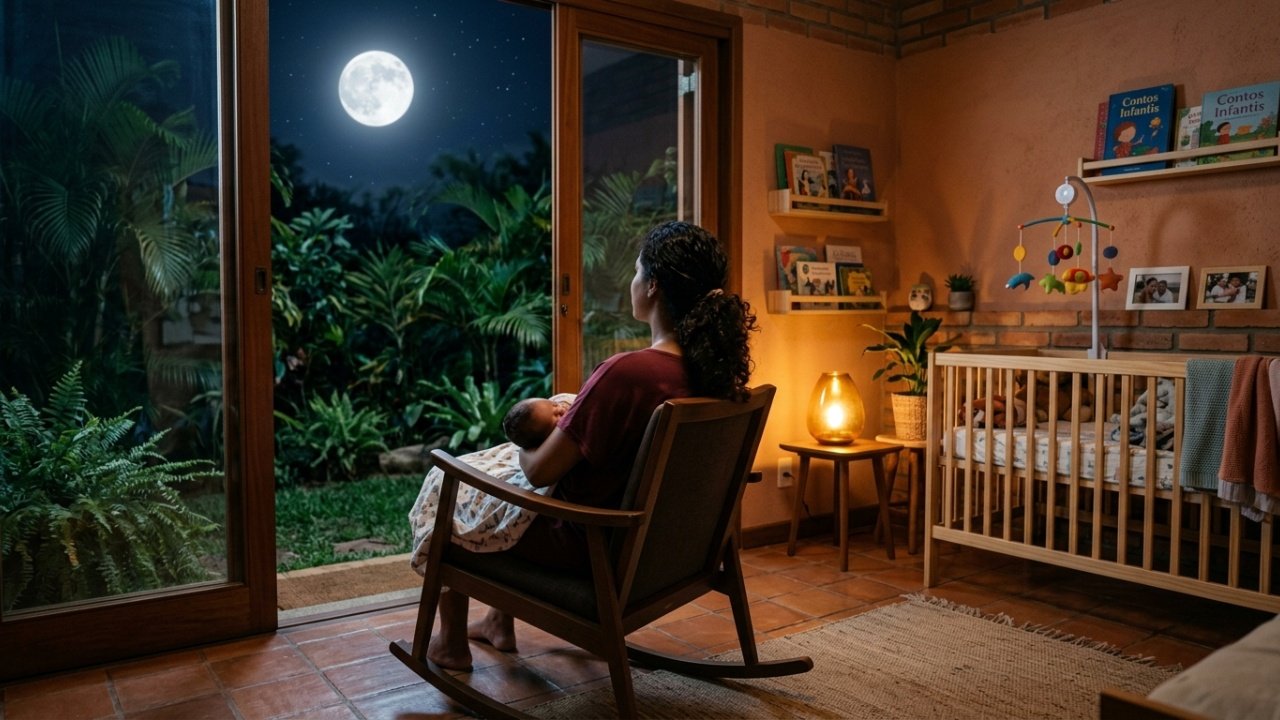 Opções de nomes místicos e fortes ligados à lua e à noite para meninas.