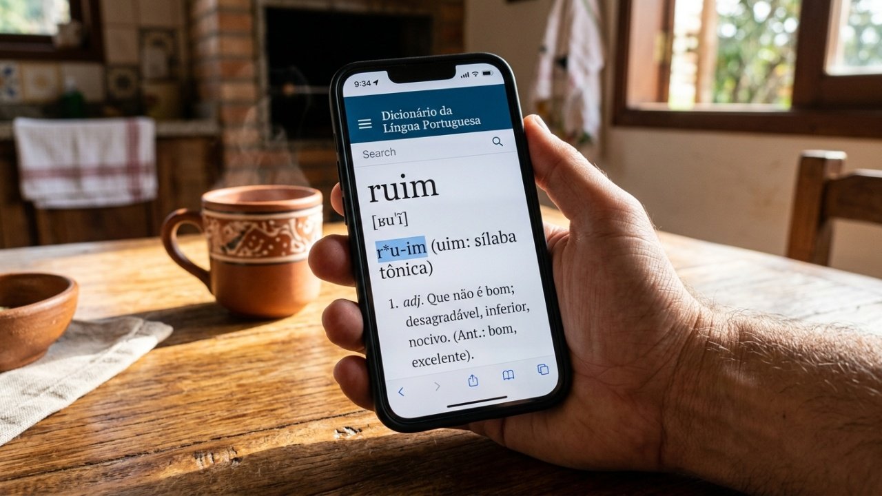 3 palavras muito comuns do português que a maioria dos brasileiros pronuncia de forma diferente do padrão culto