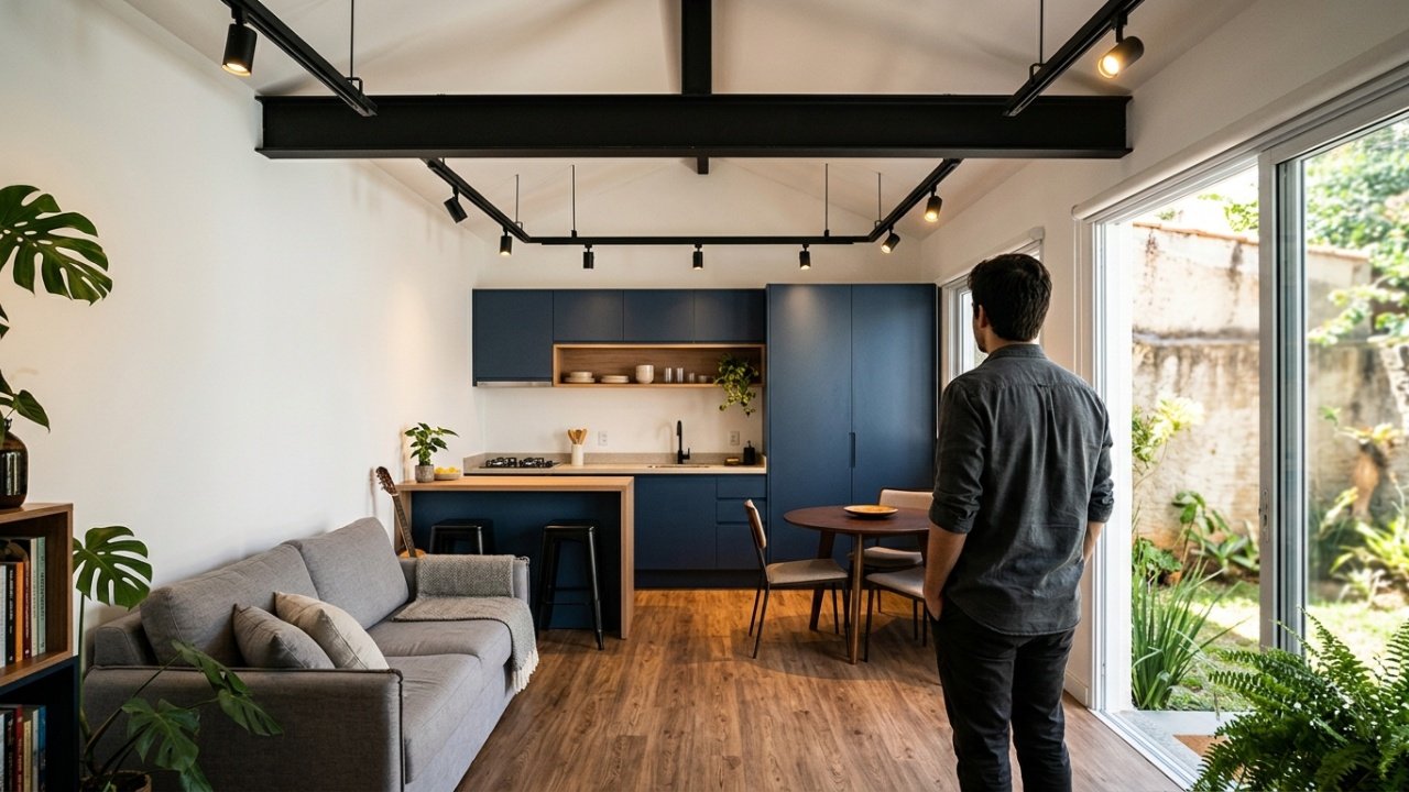 Quanto custa transformar uma edícula pequena em uma casa moderna
