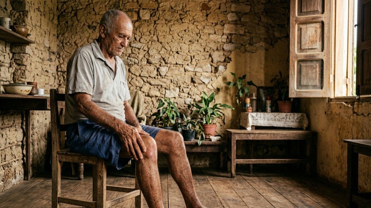 Relação clínica entre o desgaste articular crônico, a perda de massa magra