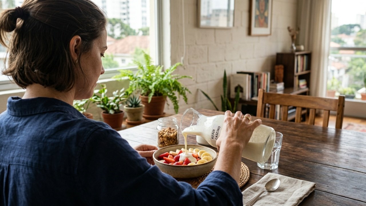 Como os alimentos fermentados agem na microbiota intestinal