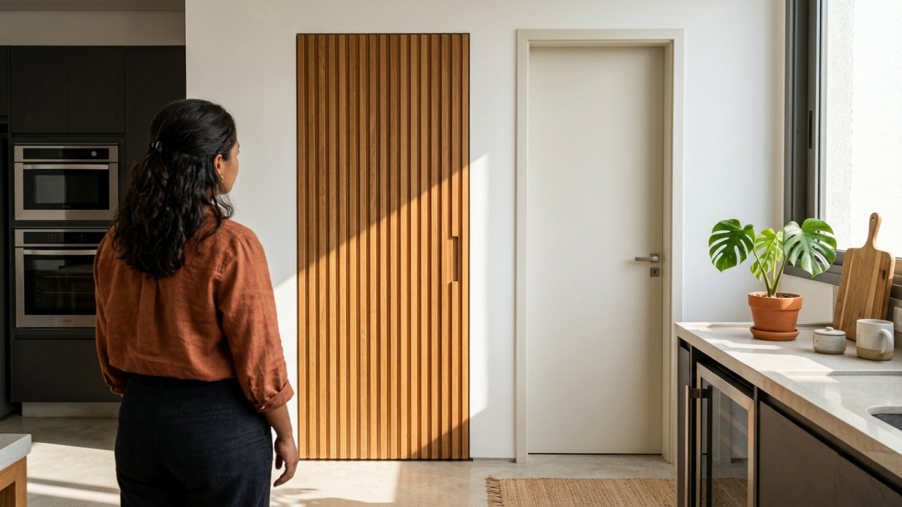 As portas lisas de armário estão perdendo espaço
