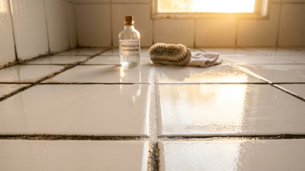 Como limpar rejunte sem água sanitária ou detergente