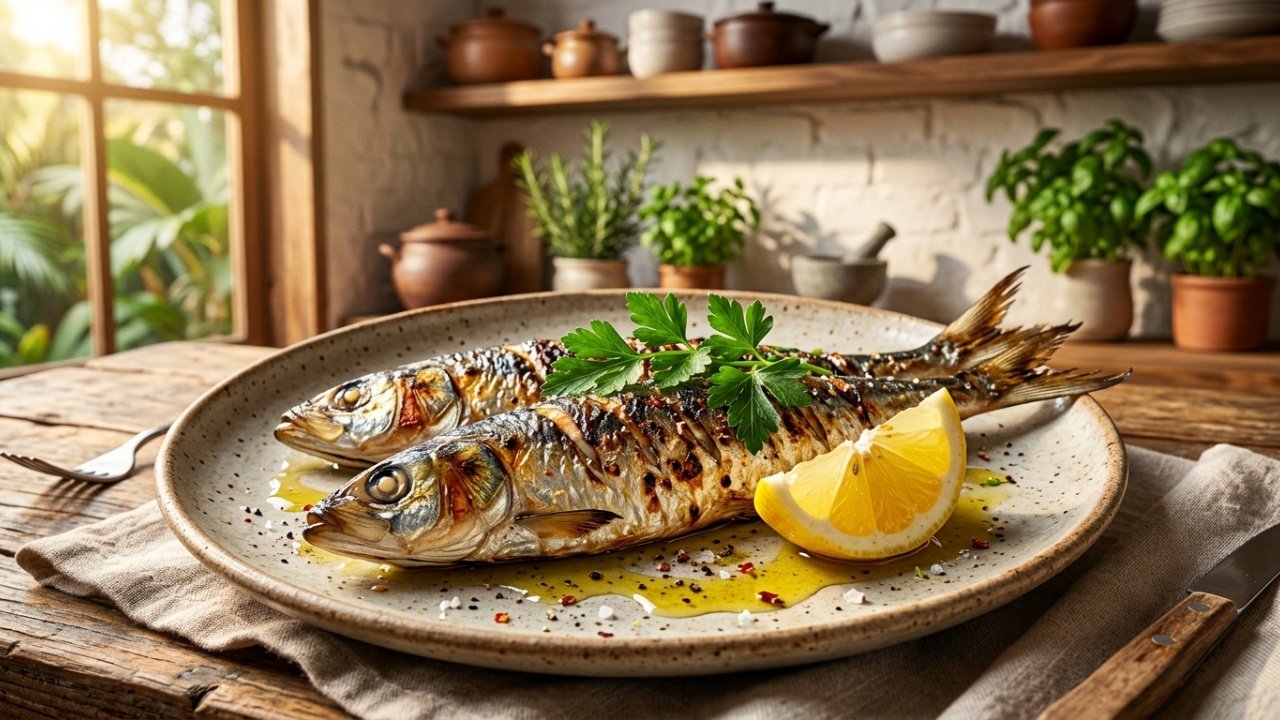 Benefícios biológicos da sardinha para a redução do colesterol