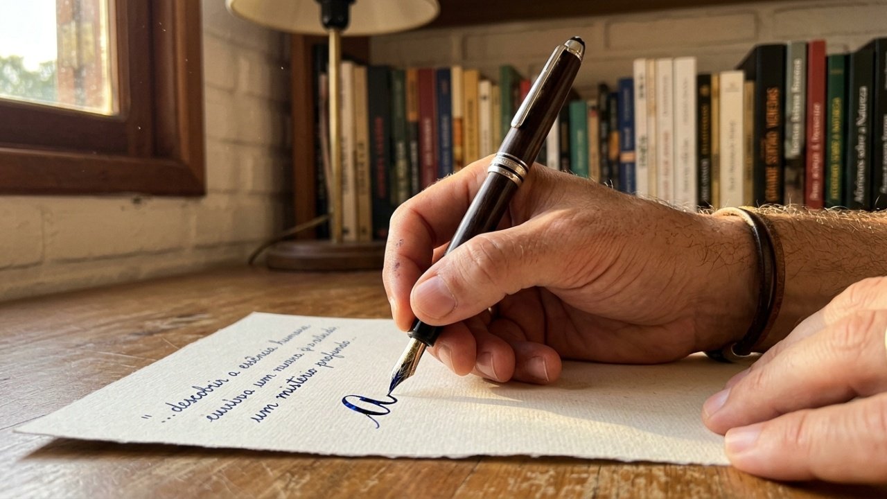 Como uma pessoa mentirosa escreve a letra "A", segundo a grafologia