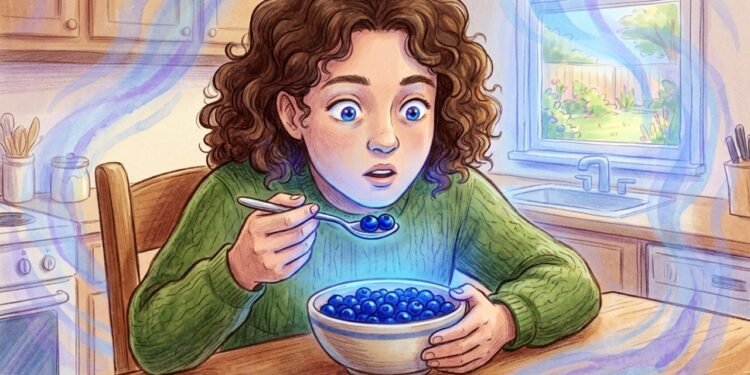 Mirtilo como fruta fácil de cultivar que beneficia a saúde ocular