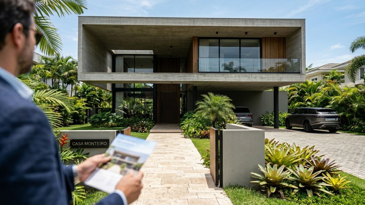 Fachadas com linhas retas ganham espaço