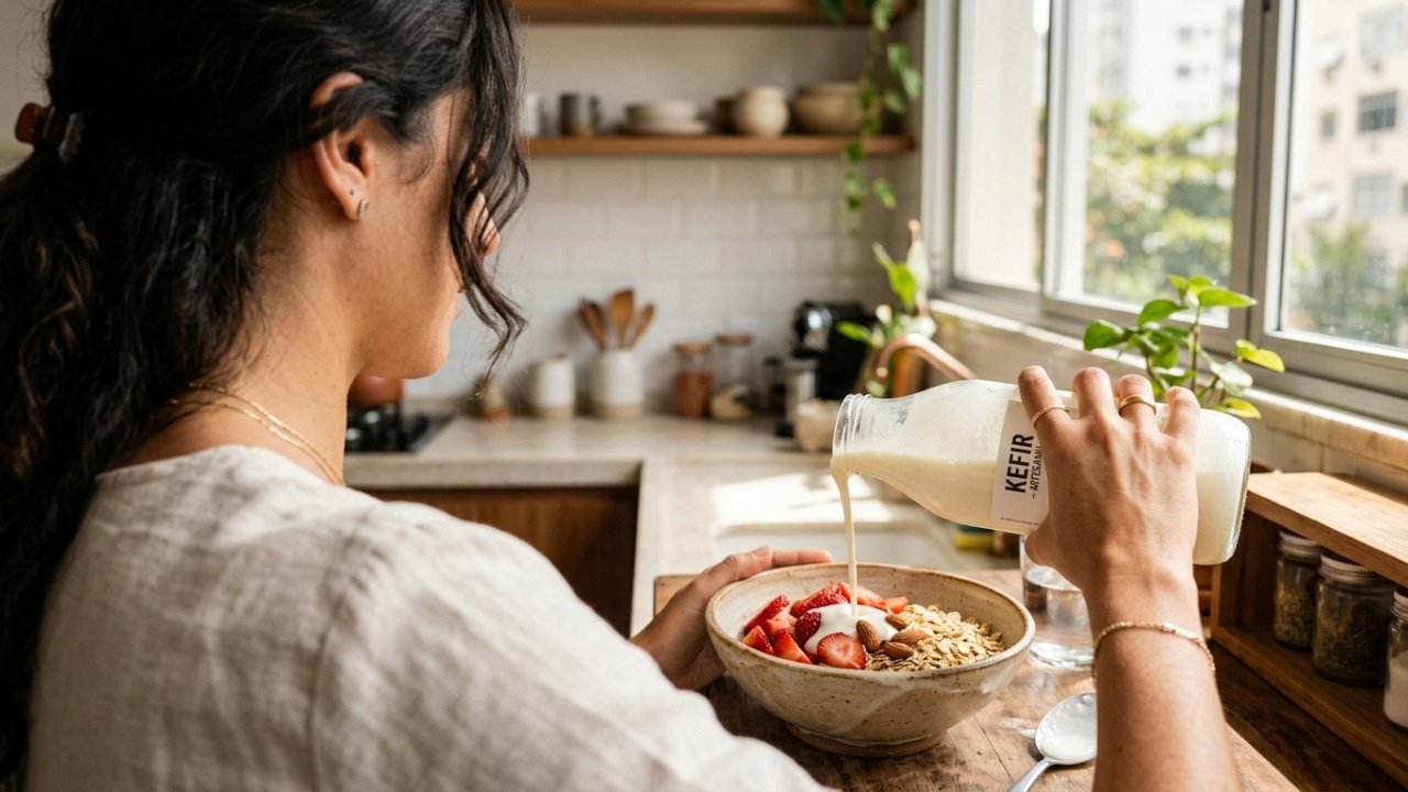 O que comer para fortalecer a flora intestinal com alimentos fermentados