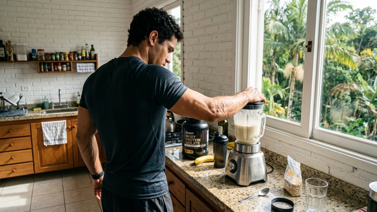 O que comer antes do treino de manhã