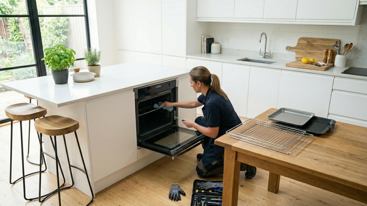 Guia para limpar o forno elétrico, recomendações de fabricantes para evitar gordura e mau cheiro