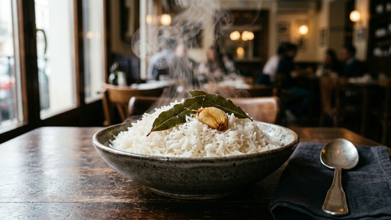 Chef espanhol revela que arroz branco não deve ser feito com água
