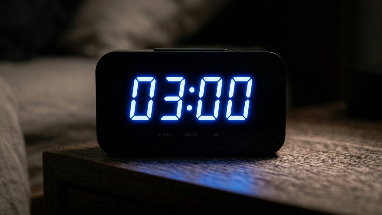 Causas científicas de acordar às 3h da manhã todos os dias