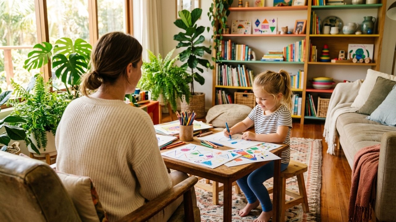 O significado psicológico do gosto infantil por desenhos e lápis coloridos