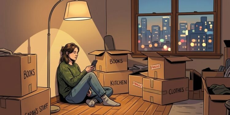 Medos silenciosos de adultos que moram sozinhos pela primeira vez