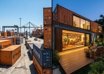 Expansão do uso de containers marítimos na arquitetura