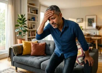 Não é falta de memória da idade, nem distração no trabalho: o tipo exato de tontura ao levantar rápido que avisa que falta um mineral essencial no seu sangue