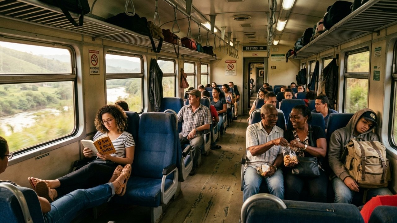 Viagem de trem Vitória–Belo Horizonte (Estrada de Ferro Vitória a Minas)