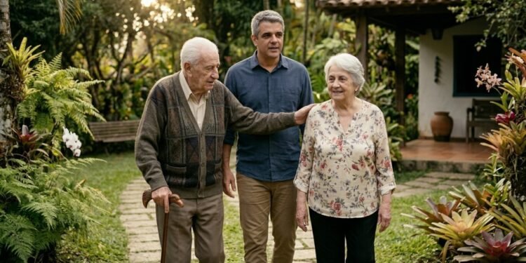 A dificuldade emocional de ver os pais envelhecerem