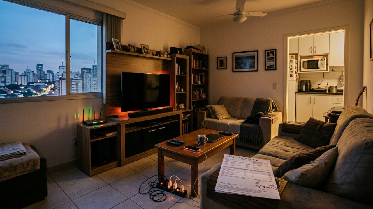 Quanto a TV consome de energia e o que ela faz no modo de espera