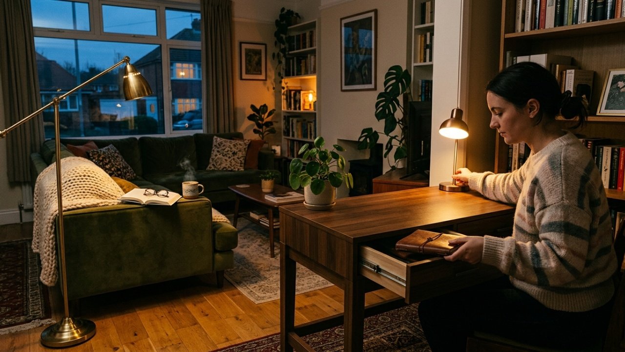 O que significa quando a pessoa mantém a mesa do escritório em casa