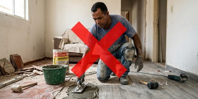 Esqueça a quebração e o porcelanato caro, o piso vinílico de clique é a solução térmica que você instala em um único dia