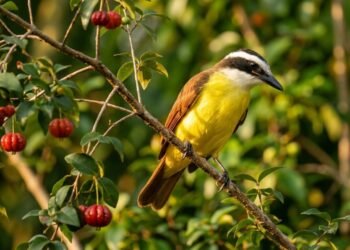 O que significa ter bem-te-vi no jardim e como atrair o pássaro