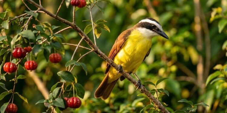 O que significa ter bem-te-vi no jardim e como atrair o pássaro