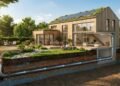 Geotermia residencial com tubos enterrados no quintal