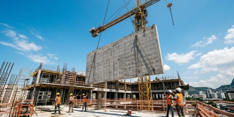Painel de concreto pré-moldado como método construtivo no Brasil