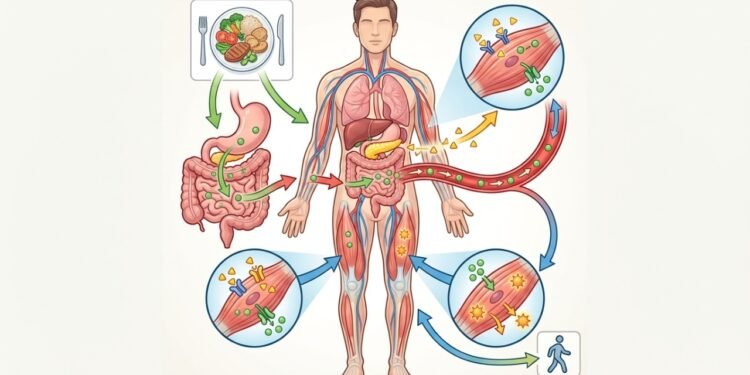 Caminhada pós-refeição e seus efeitos no controle glicêmico e metabolismo