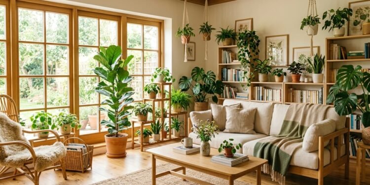 Casas que abraçam: como o design biofílico entrou nos lares e por que ele ganhou cara de bem-estar real