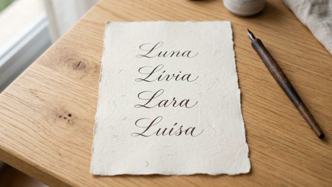 Nome feminino com L