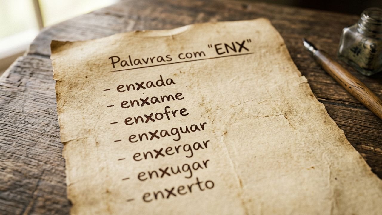 Palavras com X