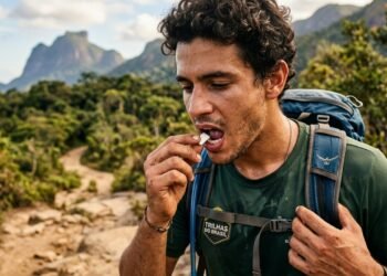 O que significa hábito simples de mascar um chiclete sem açúcar logo após caminhar