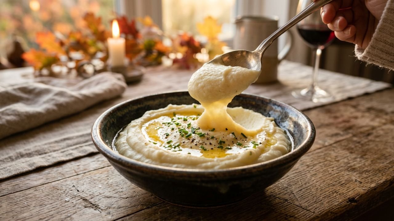 Purê de batata cremoso 