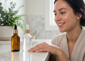 Ativos poderosos e iluminadores que deixam a pele mais viçosa, uniforme e naturalmente radiante