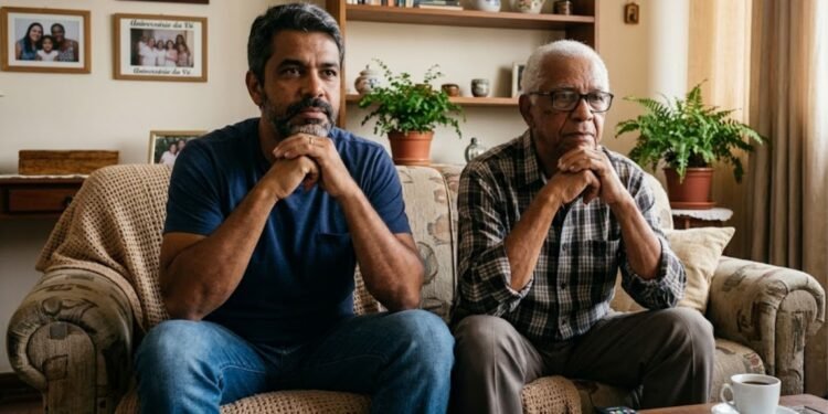 Os homens que herdam os maus hábitos do pai ao envelhecer não estão deixando de se tornarem indivíduos independentes, mas sim descobrindo que décadas de promessas de serem diferentes não desfizeram completamente os pequenos padrões diários absorvidos antes mesmo de aprenderem a falar
