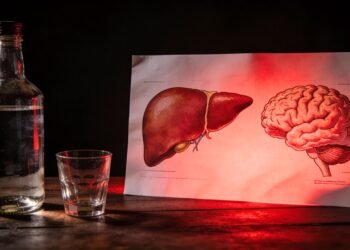 O que a vodka faz no fígado e no cérebro após o consumo frequente