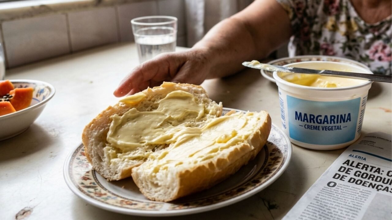 O que a margarina pode fazer nas artérias e no coração quando consumida em excesso
