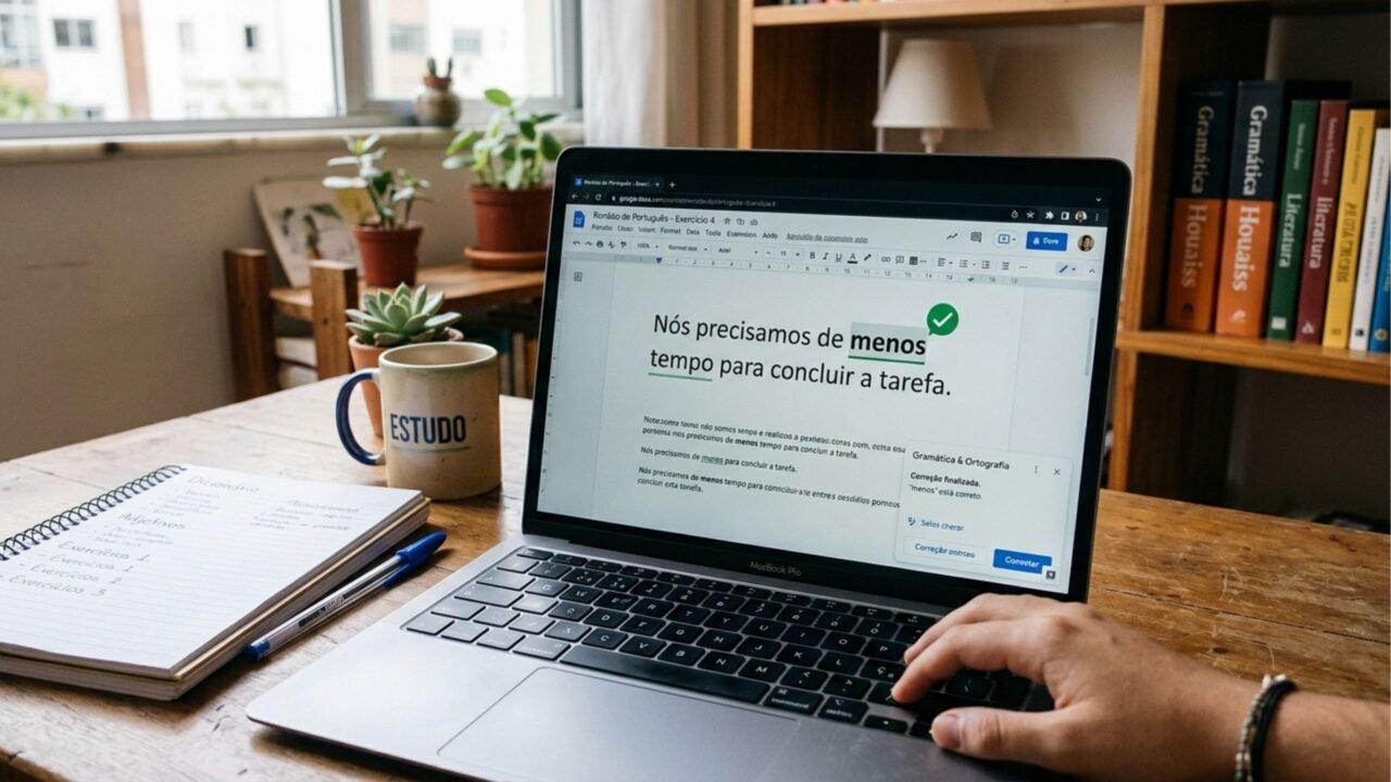 “Menos” ou “menas”: por que essa palavra continua sendo uma das mais comentadas quando o assunto é português correto?