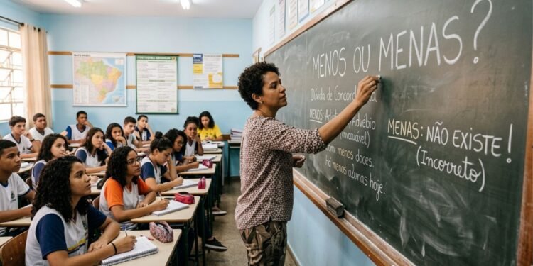 “Menos” ou “menas”: por que essa palavra continua sendo uma das mais comentadas quando o assunto é português correto?