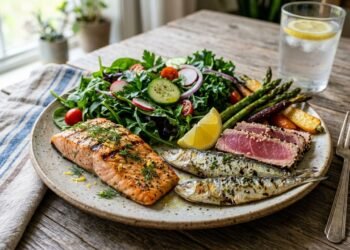 Os 3 melhores peixes para incluir na alimentação semanal, segundo especialistas em nutrição