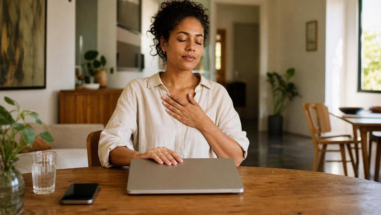 Pausas e limites com telas ajudam a equilibrar a adaptação constante.