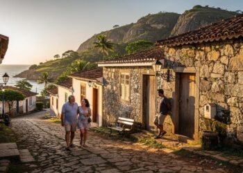 A vila brasileira de 400 habitantes onde os moradores ainda deixam a porta aberta à noite e foi eleita uma das mais seguras da América do Sul