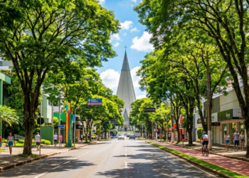 O verde domina 98% das ruas dessa cidade do Paraná, que hoje se destaca como uma das melhores para viver no Brasil