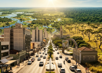O Pantanal, a Amazônia e o Cerrado se encontram nessa cidade única que já atingiu 44°C no coração da América do Sul